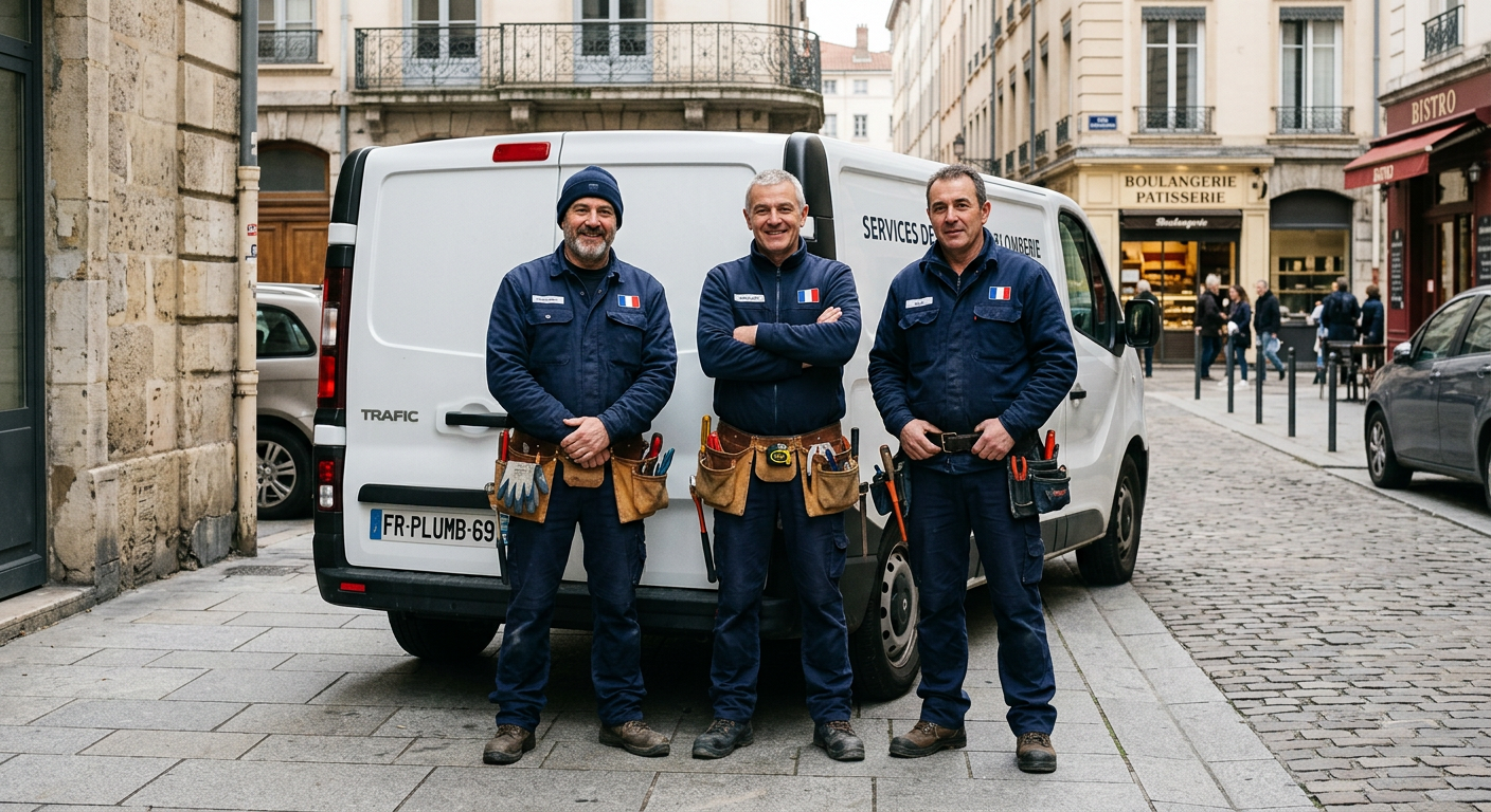 Équipe de plombiers professionnels Allo Plombier Savigny-sur-Orge